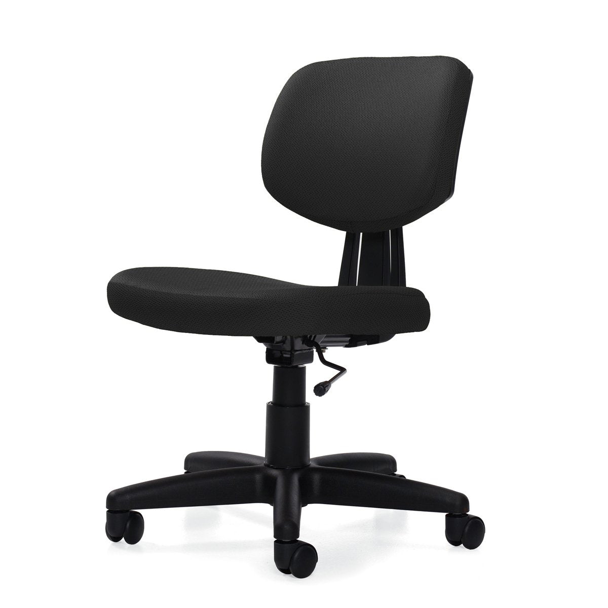 Black student task chair