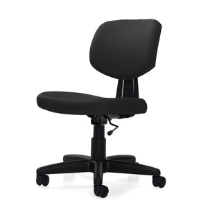 Black student task chair