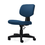 Load image into Gallery viewer, Cobalt blue youth/student task chair.
