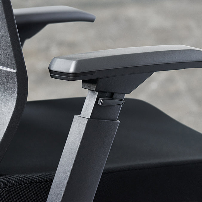 Allseating Entail height adjustable arm rests