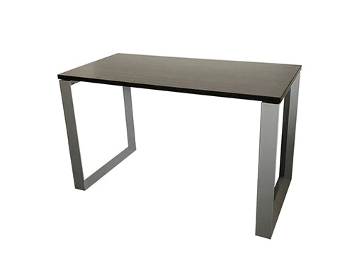Loop Leg desk with Grey Dusk laminate top. Size 42 x 24 inches.