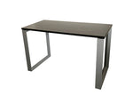 Load image into Gallery viewer, Loop Leg desk with Grey Dusk laminate top. Size 42 x 24 inches.
